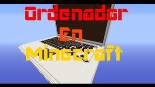 Ordenador en minecraft ¡FUNCIONA!