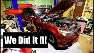 BMW E60 M5 S85 First Startup After New Rod Bearings