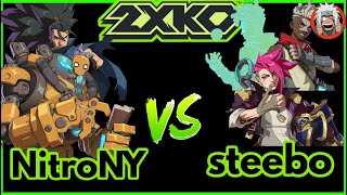 2Xko Nitrony Vs Steebo Yasuo, Blitz Vs Ekko, Vi
