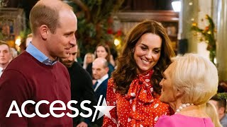 Kate Middleton Shrugs Off Prince William's PDA During Xmas Special