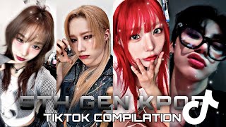 5Th Gen Kpop Tiktok Compilation For