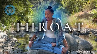 30 Min Throat Chakra Breathwork Meditation 3 Rounds Lions Breath Embrace Your Authenticity