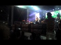 un moment din concert Max Gazze, Riccione, 9.08.2013