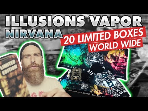 ILLUSIONS Vapor 🚧NIRVANA 🚧 20 Limited Boxes World Wide 😍