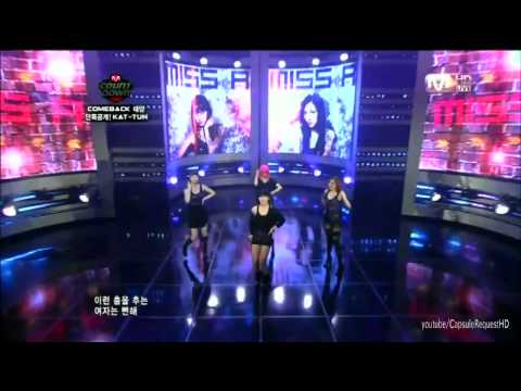 miss A - Bad Girl Good Girl (Debut stage) - M Countdown