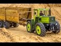 RC tractor MB Trac in action! Amazing R/C model! RC-Glashaus fun!