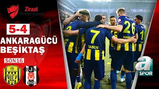 Ankaragücü 1 (5) - (4) 1 Beşiktaş GENİŞ MAÇ ÖZETİ (Ziraat Türkiye Kupası Son 16 