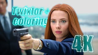 Natasha Romanoff In Catws 4K Twixtor Scenepack With Coloring For Edits Mega