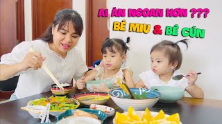 Bé Cún, Bé Miu Ai Ăn Giỏi Hơn... Ngày Cuối Tuần Gia Đình Chị Linh Nhi Sẽ Như Thế Nào