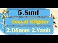 5. Sınıf SOSYAL BİLGİLER 2. Dönem 2. Yazılı Soruları ve Çözümü 2018 5. Sınıf SOSYAL BİLGİLER 2. Dönem 2. Yazılı Soruları ve Çözümü 2018