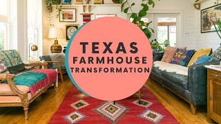 Tour a Transformed Texas Farmhouse Filled With Colorful Textiles