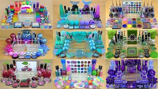 9 in 1  BEST of COLLECTION SLIME 💜🌈💚 💯% Satisfying Slime  1080p