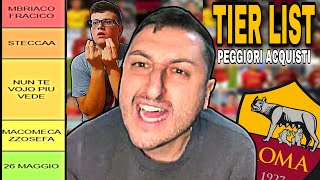 Sickwolf Vs Gabboman Tier List Con I Peggiori Acquisti Della Storia Della Roma Bleah