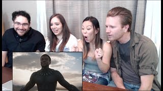 Black Panther Teaser Trailer Reaction and Review (Ft. Late To The Party)
