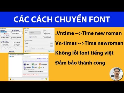 CÁC CÁCH CHUYỂN FONT SANG UNICODE KHÔNG LỖI hiệu quả nhất
