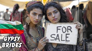 Life In Bulgaria - Gypsy Selling Brides In Roma Markets - Travel Doentary Vlog