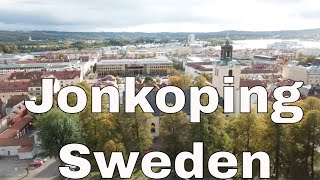 Drone Jonkoping, Sweden Lake Vattern