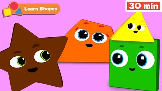 Shapes School Educational Videos For Babies Learning Shapes For Kids Star First University