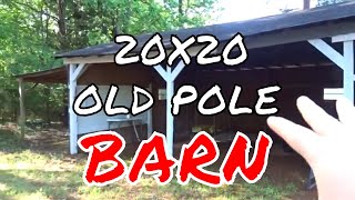 Restoring an old 20x20 Pole Barn (Part 1)