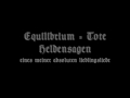 Equilibrium - Tote Heldensagen (lyrics)