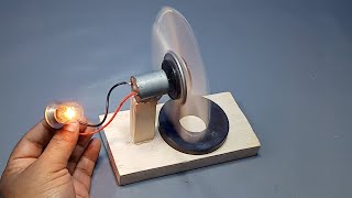 How to Make Free Energy Permanent Magnet Generator at Home _ Science Experiment
