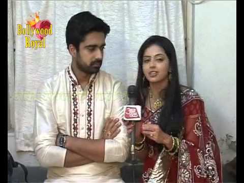 On location of TV Serial Iss Pyaar Ko Kya Naam Doon