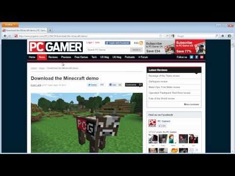 Minecraft: Free Demo Quick Start Guide (Windows PC Download Only)