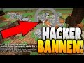 HACKER BANNEN vom Minecraft Server