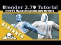How To Make 3D Clothes and Outfits In Blender 2.79