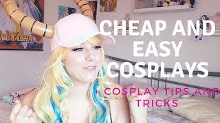 Cheap and Easy Cosplay and Halloween Costumes || + Cosplay Tips and Tricks