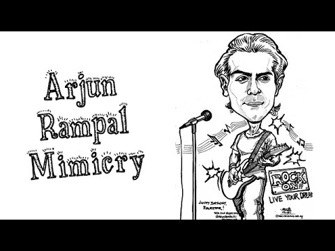 Arjun Rampal Mimicry by Abin | Mimicry Of Bollywood Stars