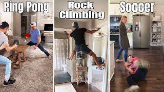 Different Sports Players, When They're At Home. (Compilation)