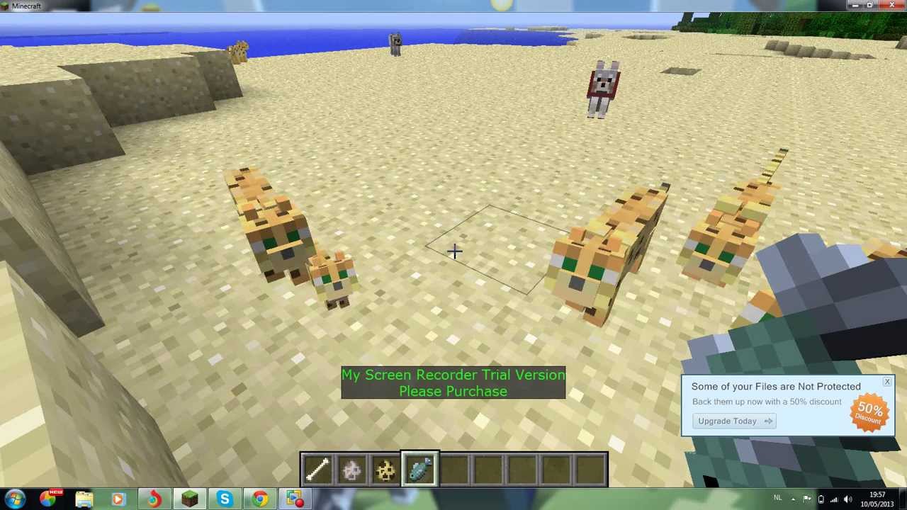 hoe maak je kat en hond op minecraft  YouTube