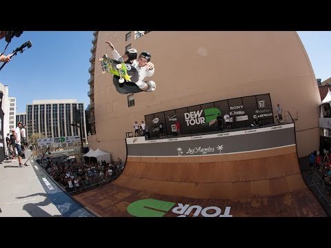 Dew Tour Los Angeles 2015: Skateboard Vert Highlights