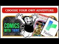 Making a Choose Your Own Adventure comic with Twine
