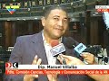 Diputado Villalba exige investigación sobre financiamiento de EEUU a periodistas de oposición