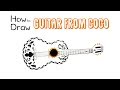 How to Draw the Guitar from Coco