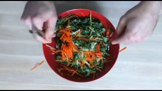 Kale & Carrot Salad - Full Body Cleanse Approved Dherbs