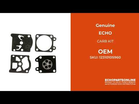 12310105960 - CARB KIT G/D B0602-WT - ECHO Genuine OEM Part 12310105960 - CARB KIT G/D B0602-WT - ECHO Genuine OEM Part