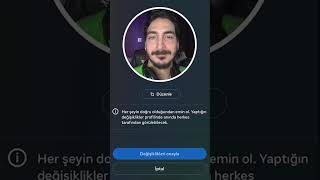 Instangramda Mavi Tik Aldım