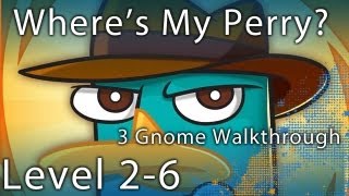 Wheres My Perry Level 2-6 3 Gnome Walkthrough Wikigameguides