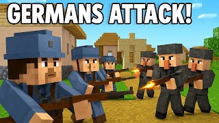 Germans Vs French. German Attack On French Village Who Will Wine