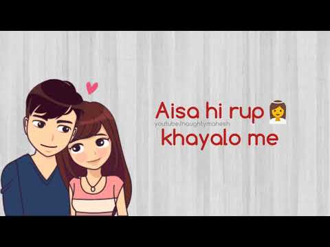 Beautiful Romantic Love Status | Chand si mehbooba ho meri WhatsApp status video