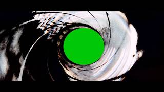 James Bond Gunbarrel Green Screen -