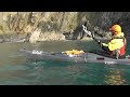 Sea Kayking the Caves Coast - Abercastle Rock Hopping.