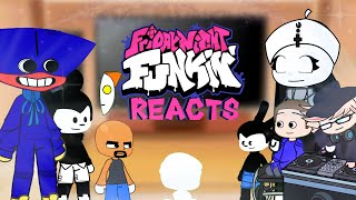 Friday Night Funkin' Mod Characters Reacts | Part 18 | Moonlight Cactus |