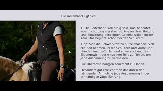 Klassische Reitlehre Bianca Rieskamp: Die Reiterhand lügt nicht