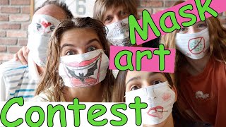 We DOORBELL DITCHED with MEDICAL MASKS! Join Our Art Contest & Giveaway!