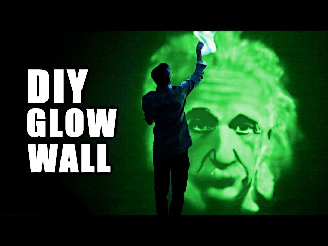 Interactive Glowing Wall -