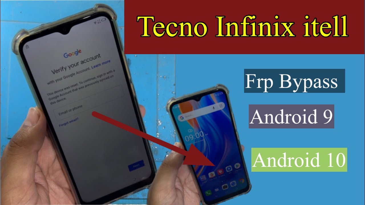 Tecno Infinix Itel android 9/10 frp bypass New easy Tecno Infinix Itel android 9/10 frp bypass New easy